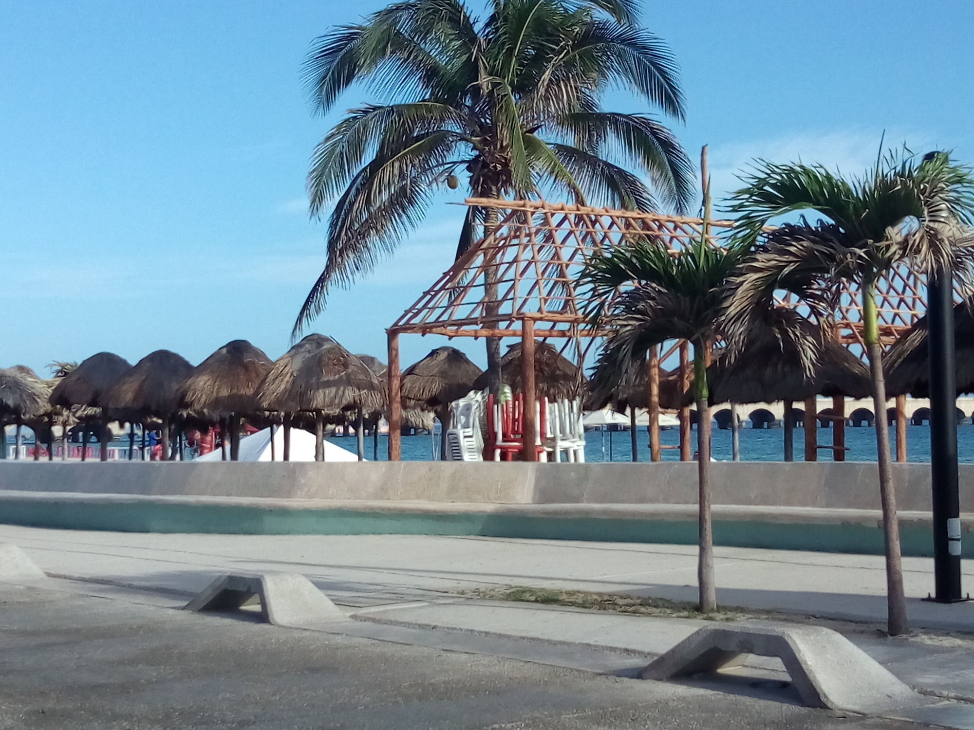 Playa Linda Hotel Progreso  Buitenkant foto